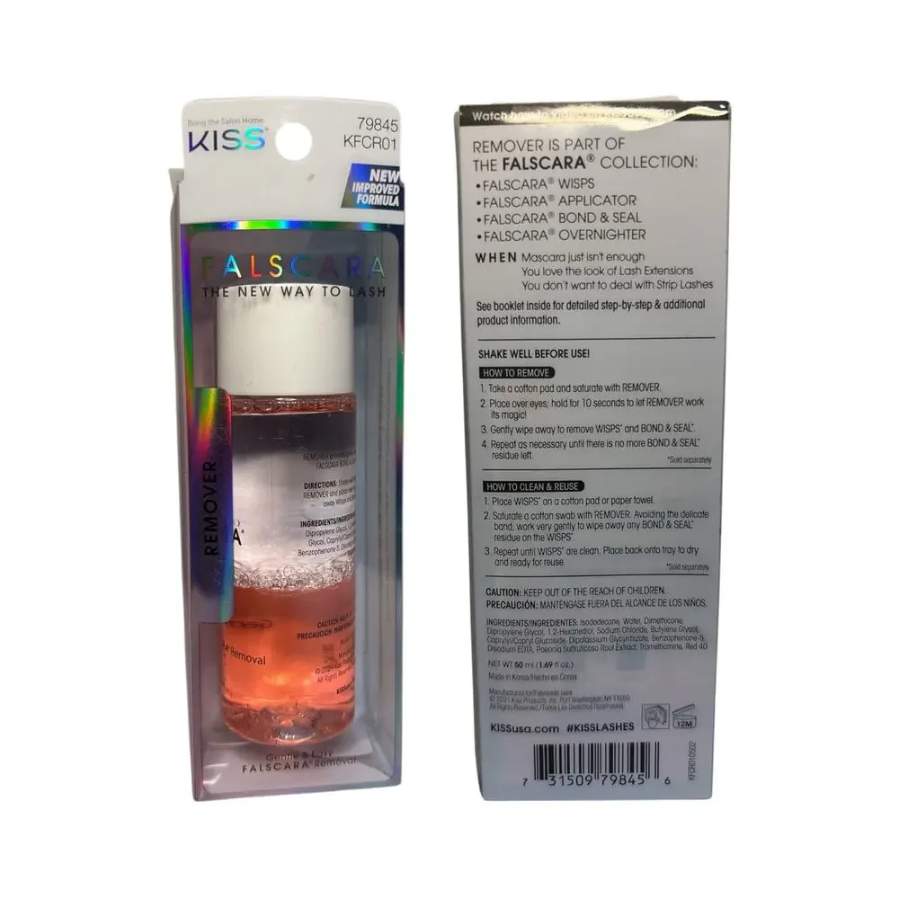 KISS Falscara Starter Lash Kit + Remover + Extra Lashes NWT - Picture 4 of 5